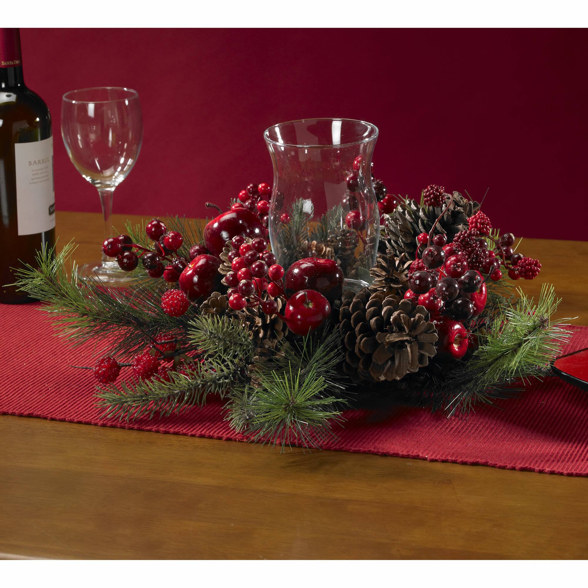 16" Holiday Candelabrum Artificial Arrangement